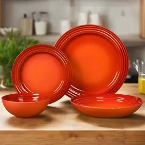 Le Creuset 16-piece Stoneware Dinnerware Set