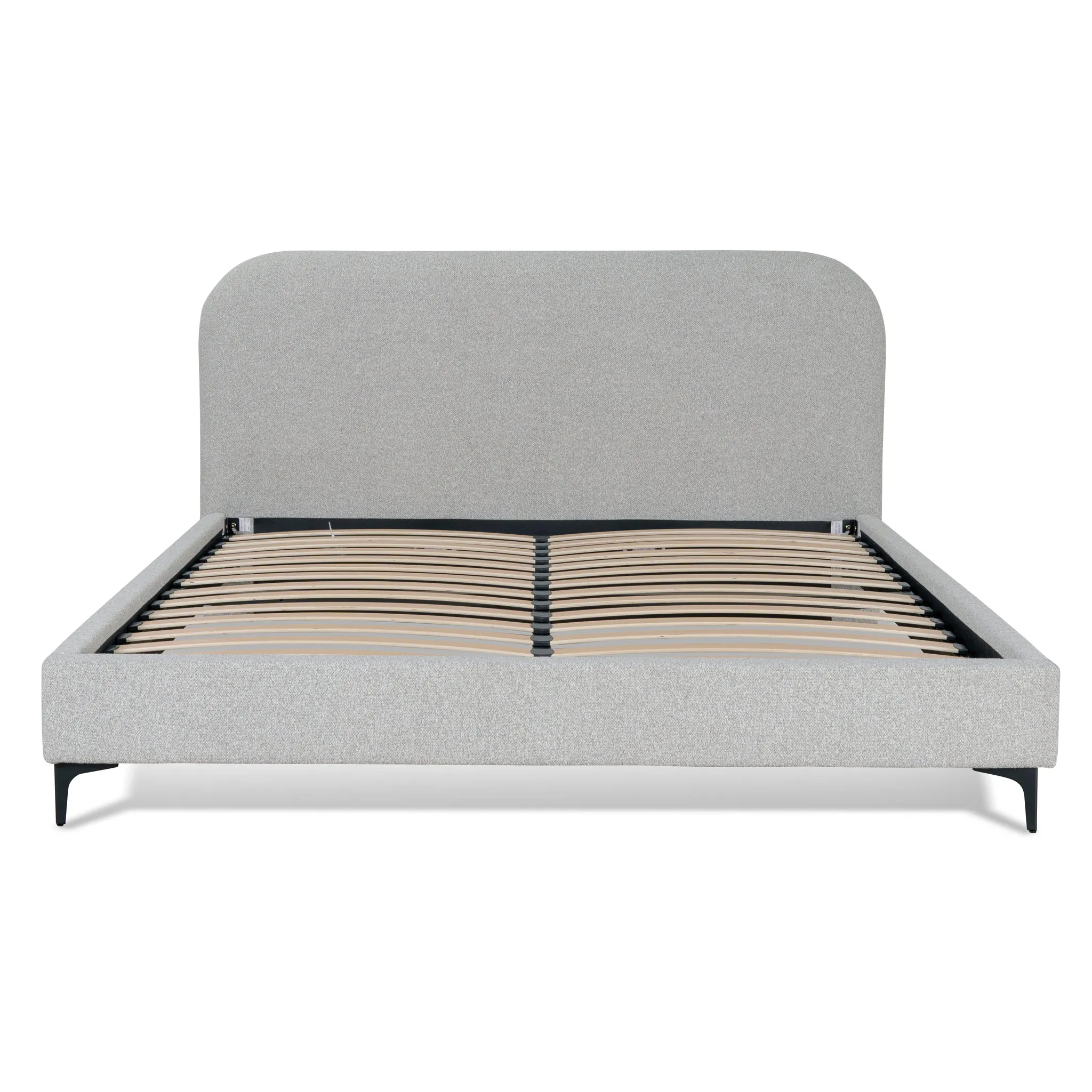 Meredith King Bed Frame - Clay Grey