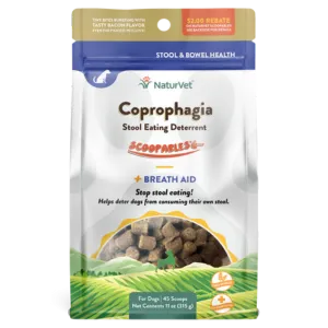 NaturVet Scoopables Coprophagia Dog Chew 11 oz