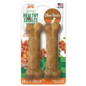 Nylabone Healthy Edibles Bacon Flavour Wolf Dog Chew