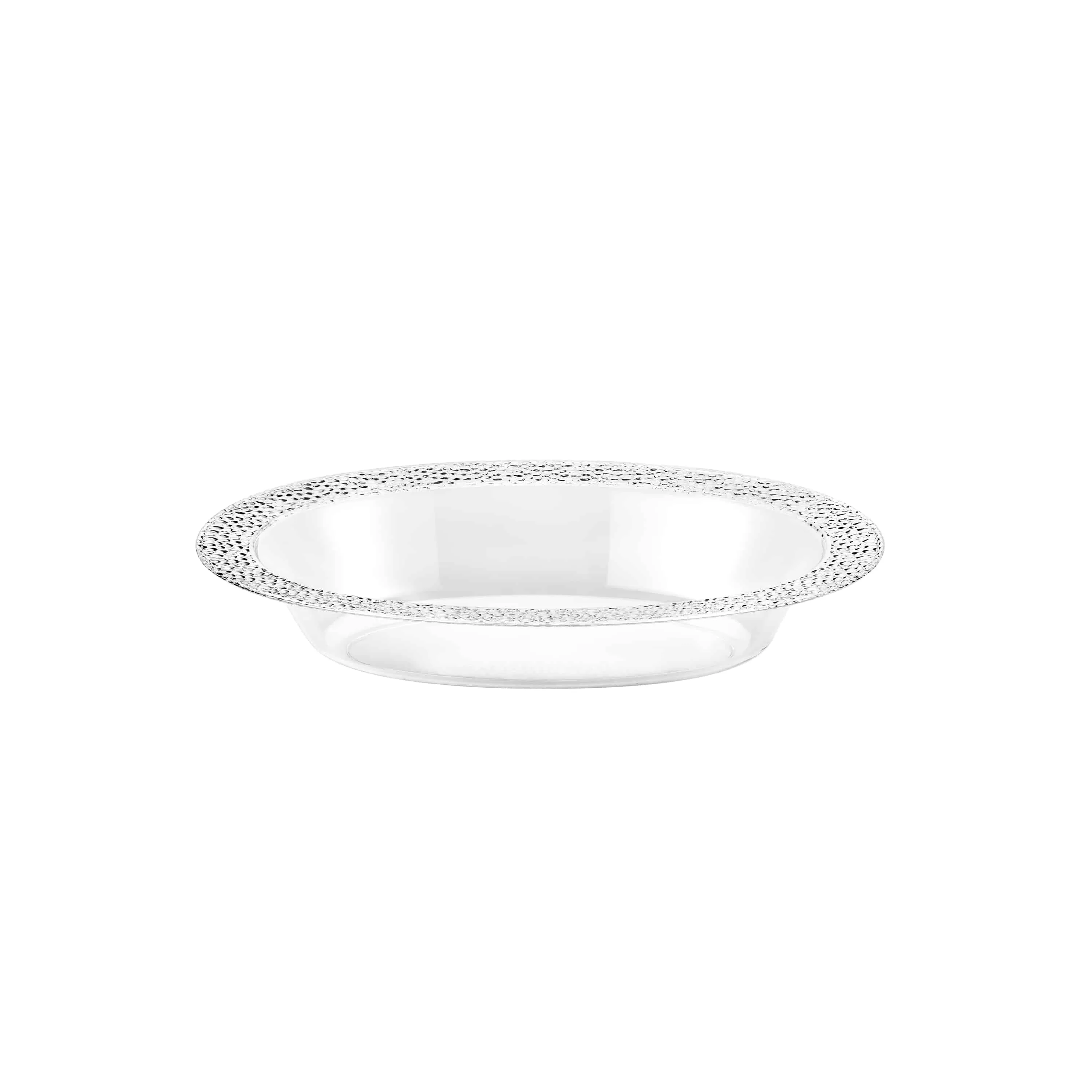 Pebbled Premium Plastic Oval Serving Bowls