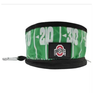 Pets First Ohio State Collapsible Pet Bowl