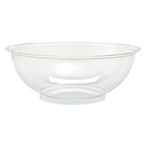 Premium Heavy Weight Plastic Serving Bowl<br/>Size Options: 80oz Serving Bowl, 80oz Bowl Lid, 160oz Serving Bowl, 160oz Serving Bowl Lid and 320oz Serving Bowl