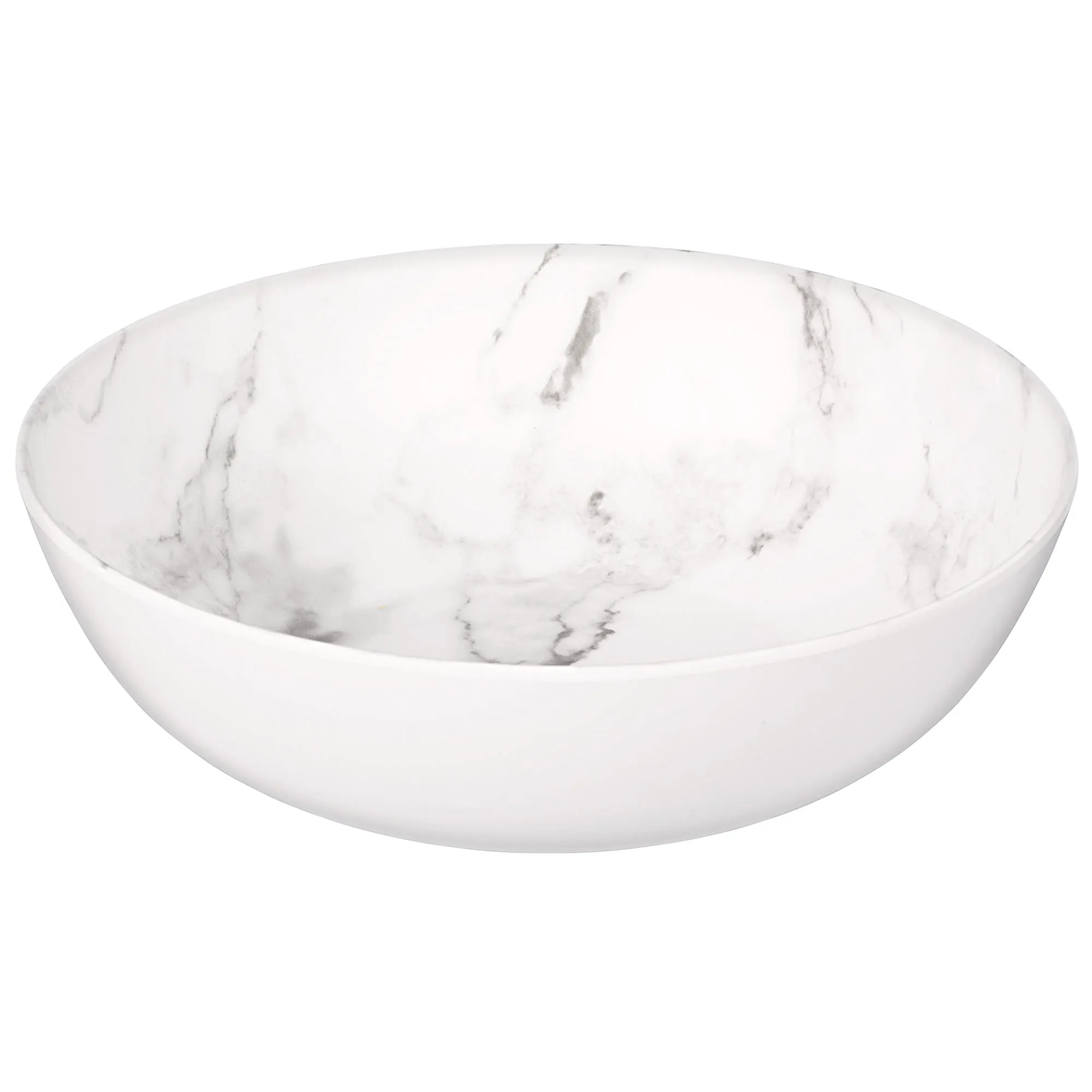 Premium Printed Marble Look Bowl Each