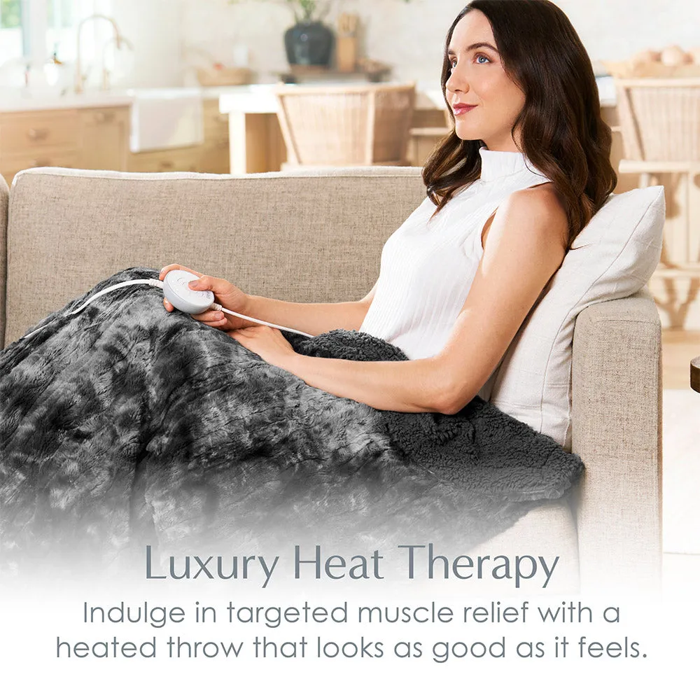 PureRadiance™ Luxury Heated Throw Blanket