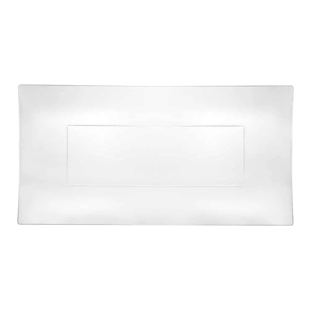 Rectangle Premium Plastic Servingware