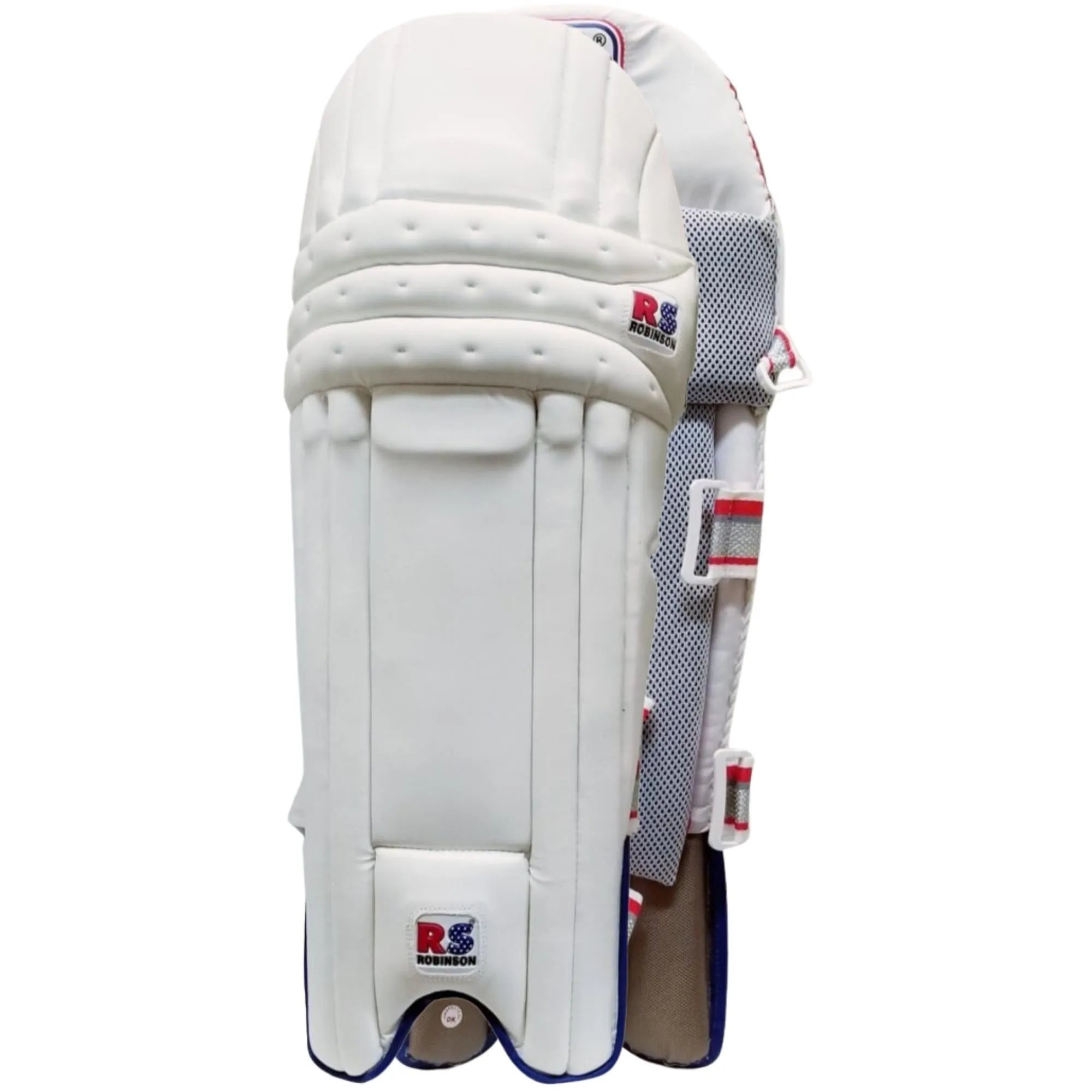 Robinson Sports Batting Pads, Red & Blue Batting Pads Right Hand