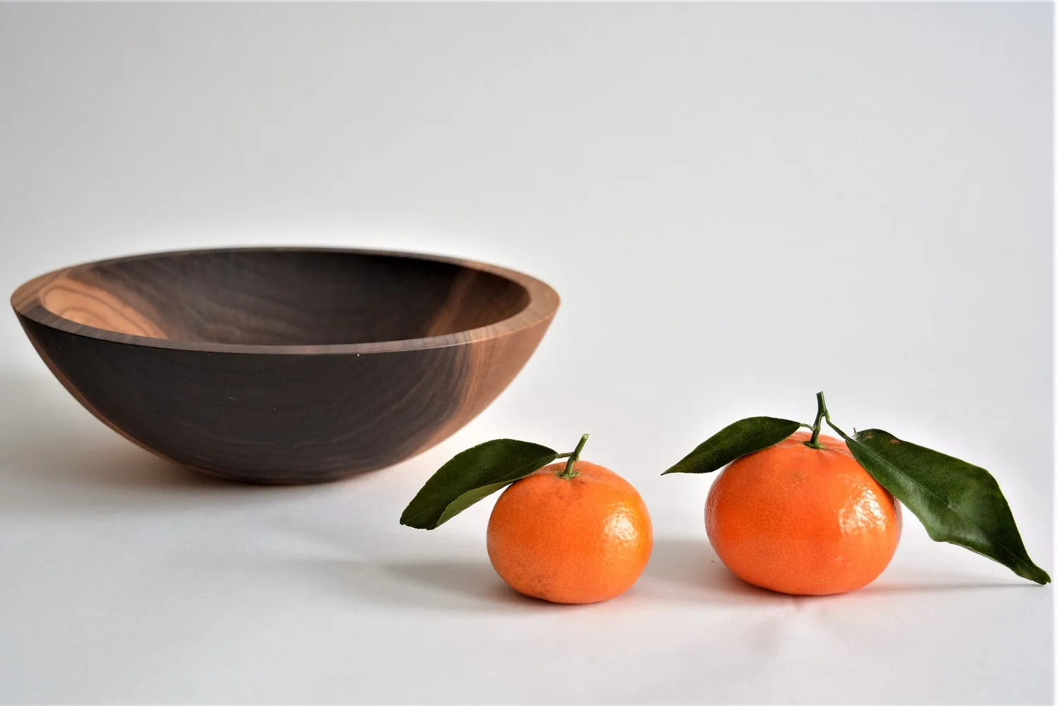 Salad and Serving Bowl Walnut 8"