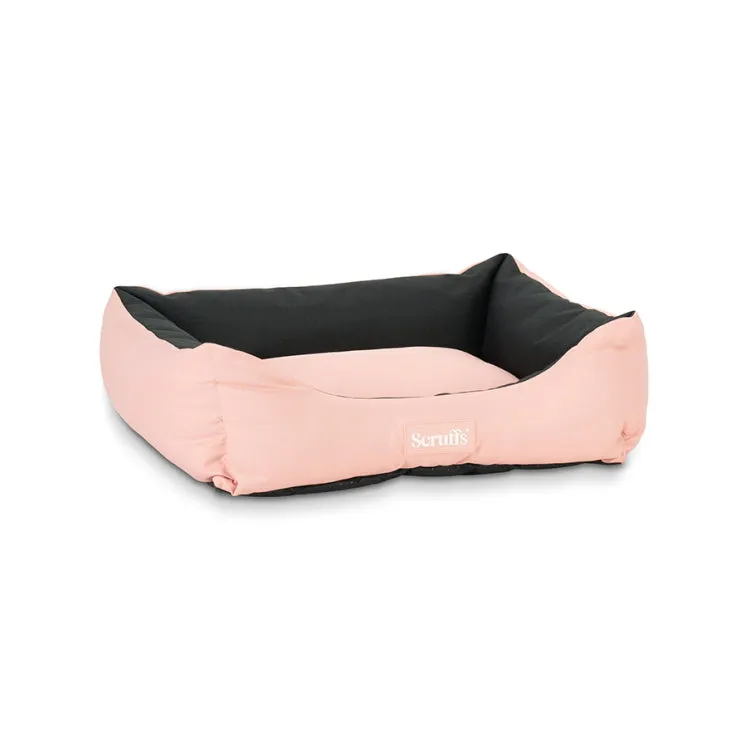 Scruffs Expedition Water Resistant Box Dog Bed - Rose Quartz