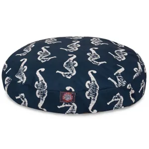 Sea Horse Round Dog Bed