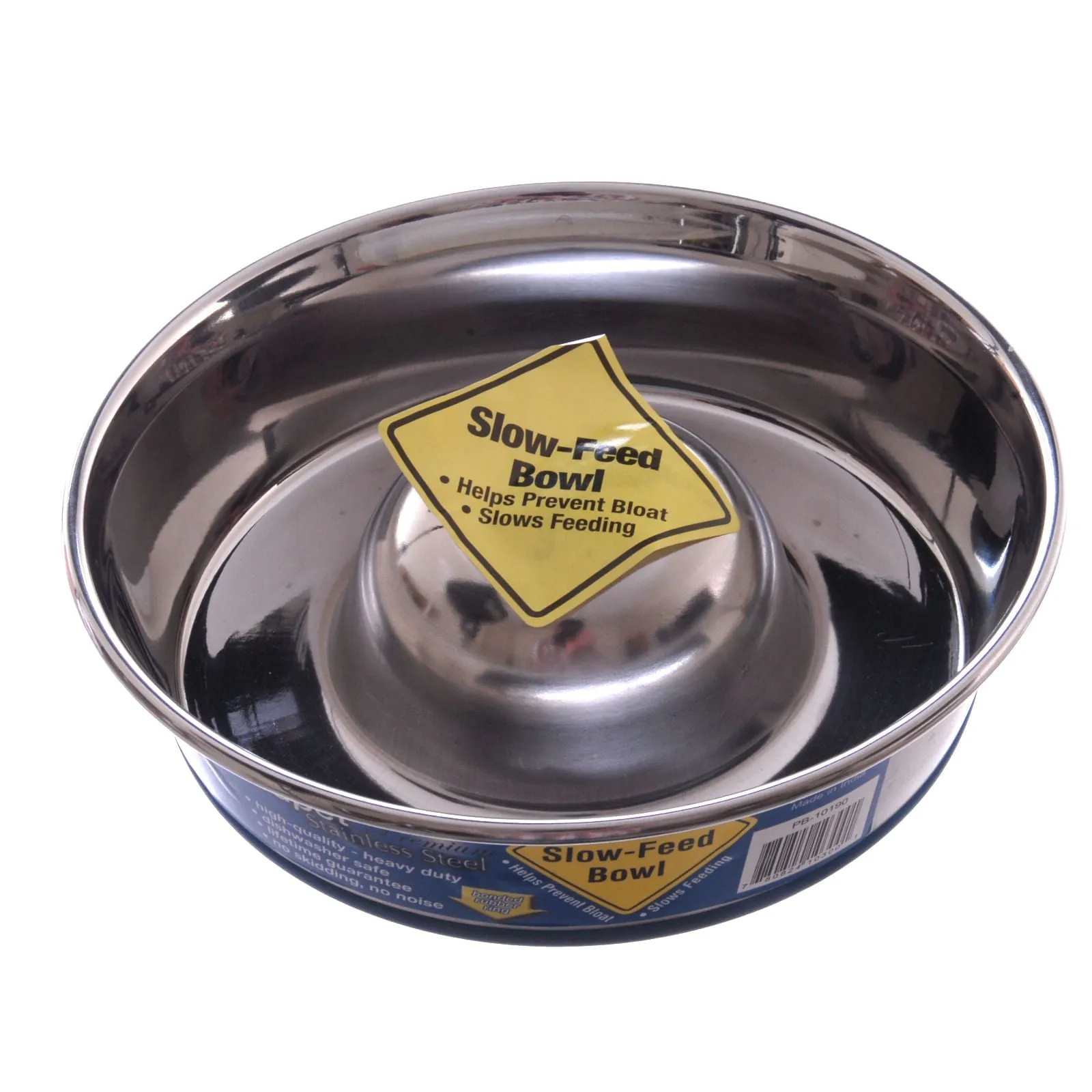 Stainless Steel Slow-Feed Bowl (1.8 pints)