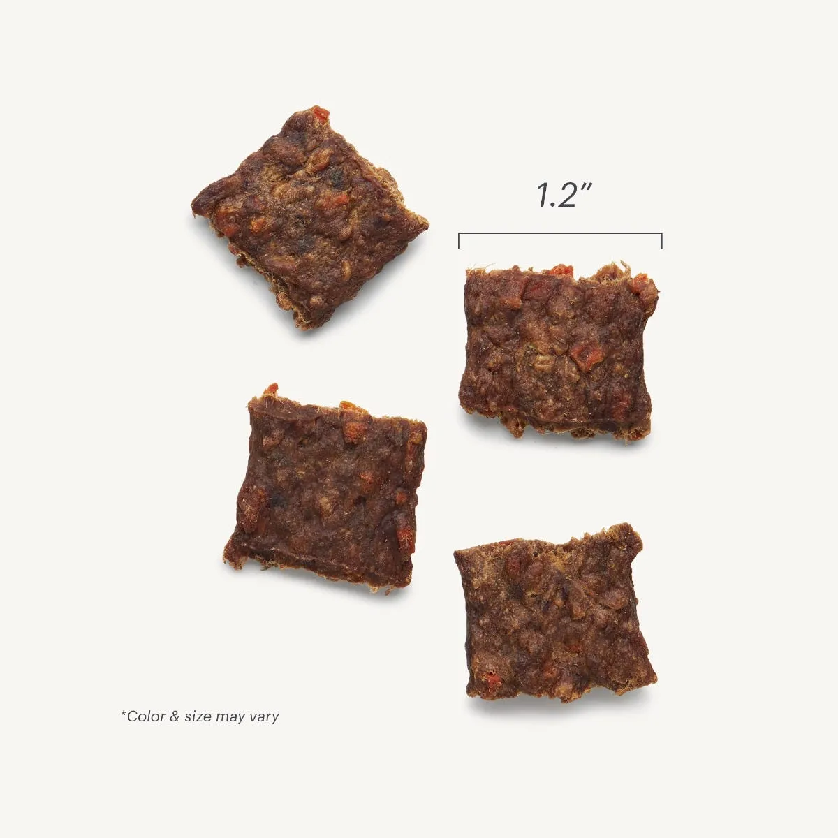 The Honest Kitchen Jerky Harvest Mini Bars - Beef Recipe With Carrots & Apples