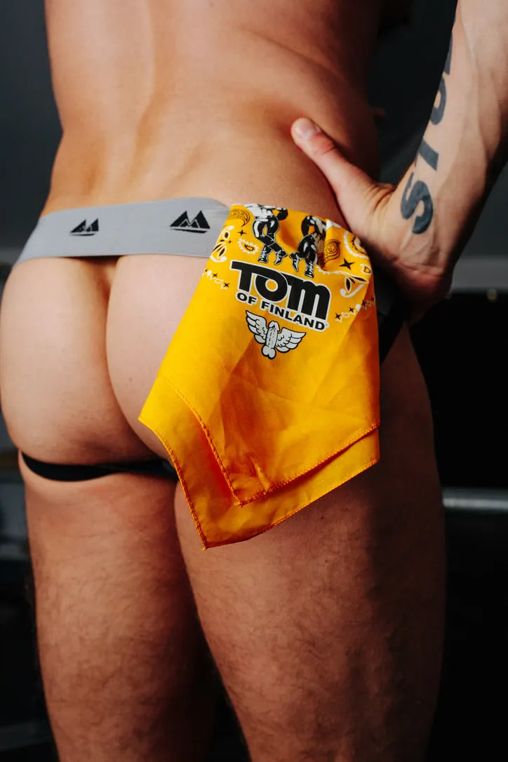 Tom of Finland Bandana by Peachy Kings Yellow