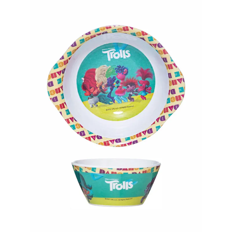 Trolls Fancy Kids Bowl- Set Of Two