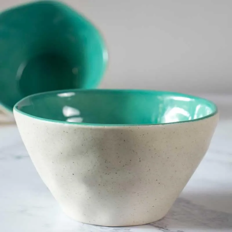 Turquoise Tranquility Serving Bowl