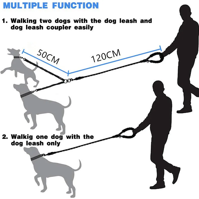 Ultimate Dual Leash for Hassle-Free Dog Walks