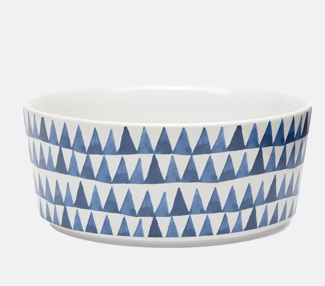 Waggo Shibori Printed Dog Bowl