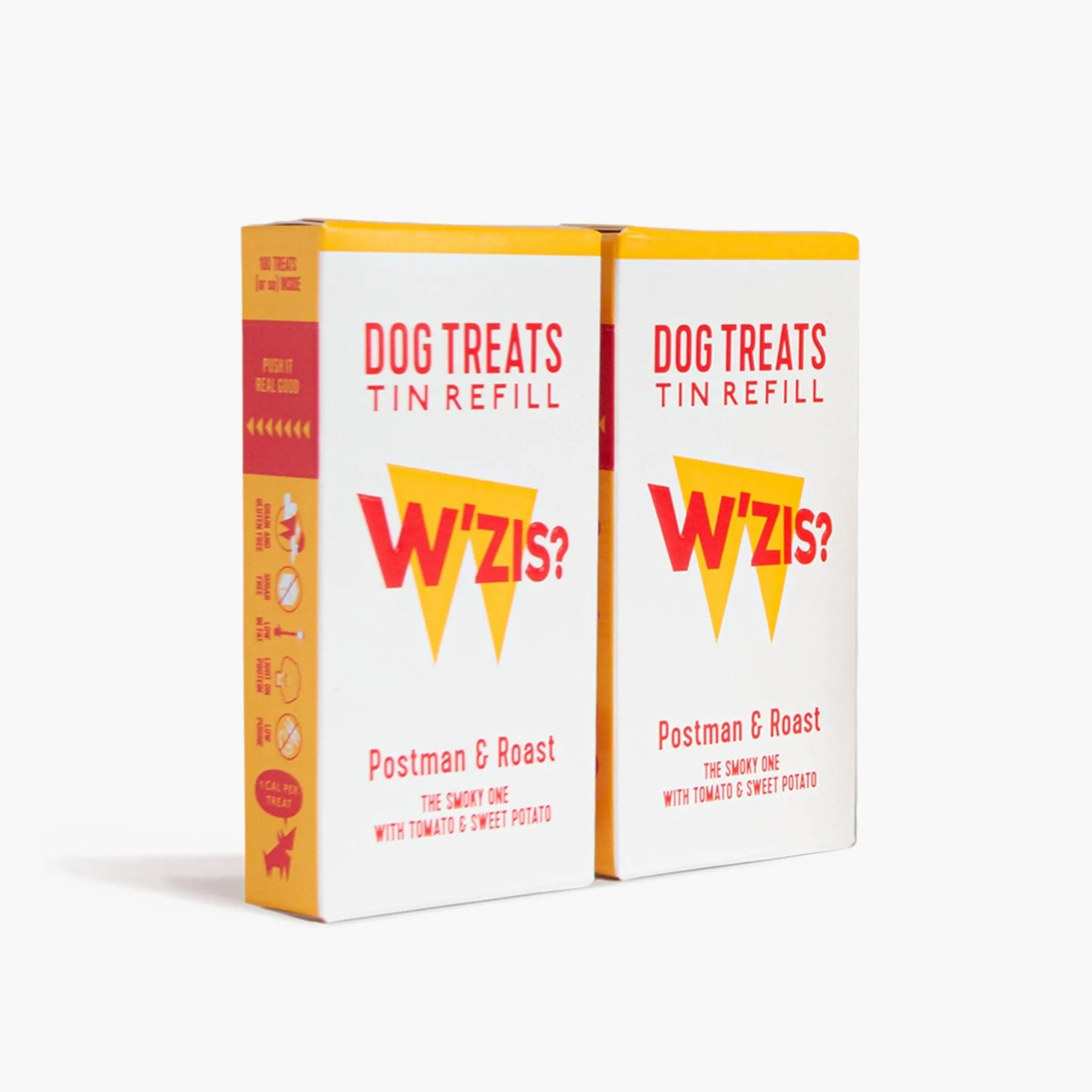 W’ZIS? Postman Roast Dog Treats | All-Natural, Vegan & Grain-Free