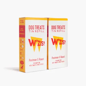 W’ZIS? Postman Roast Dog Treats | All-Natural, Vegan & Grain-Free