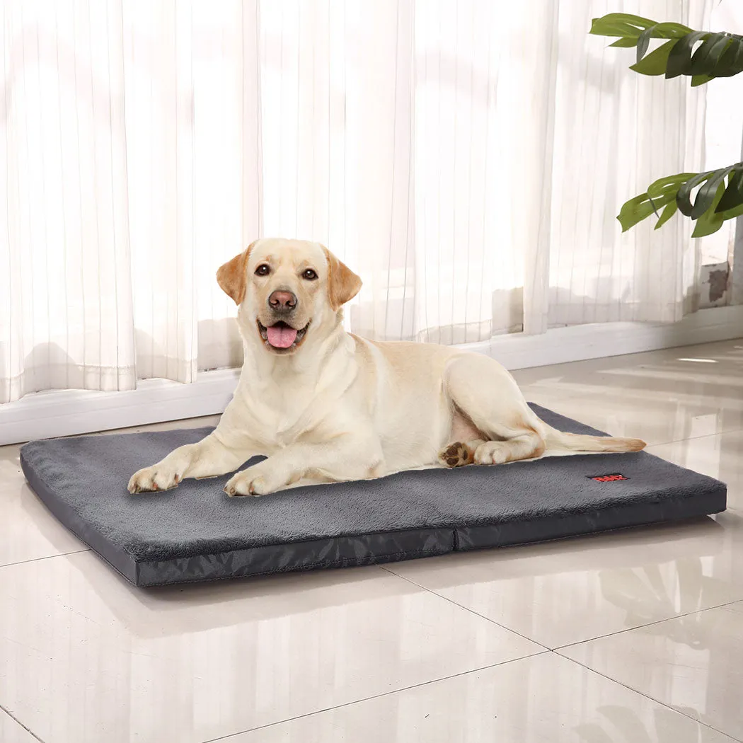 XLarge Dog Beds Pet Foldable - Grey