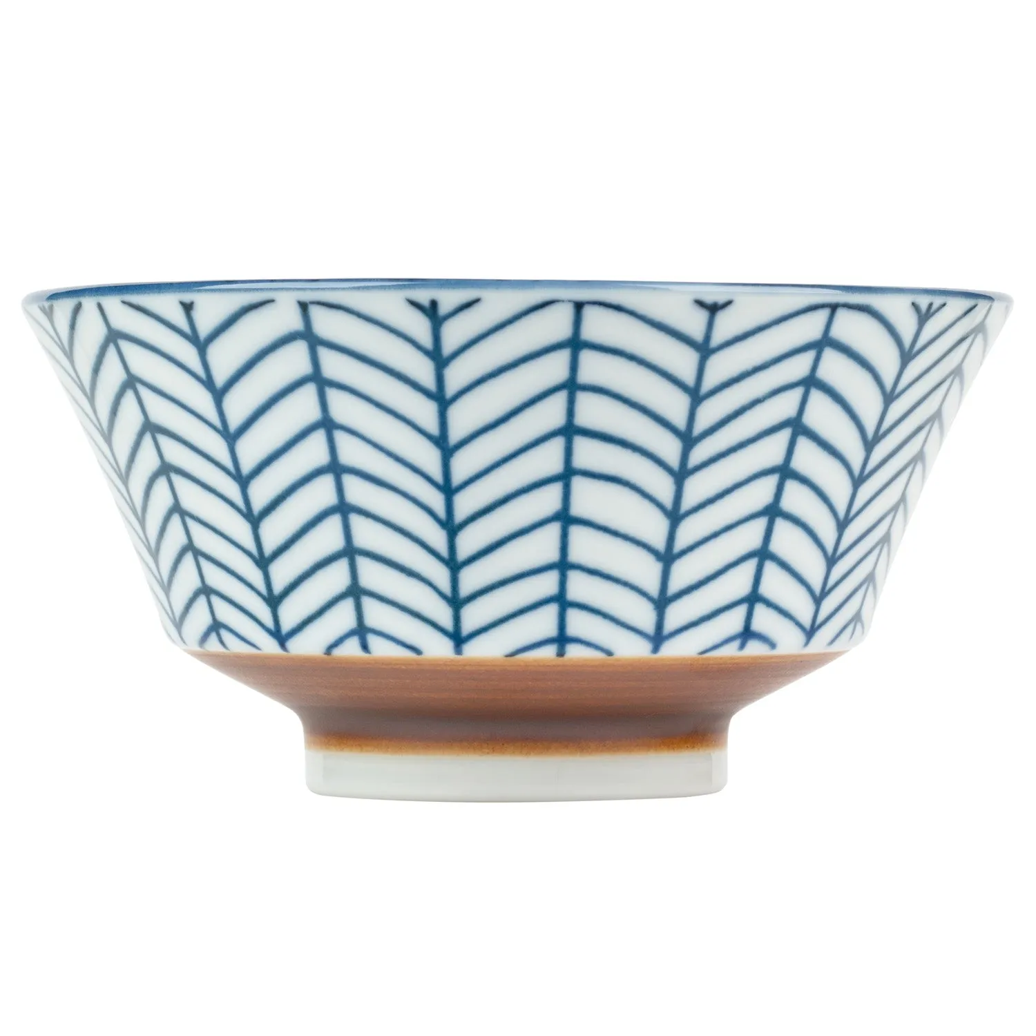 Yabane Geometric Japanese Soup Bowl